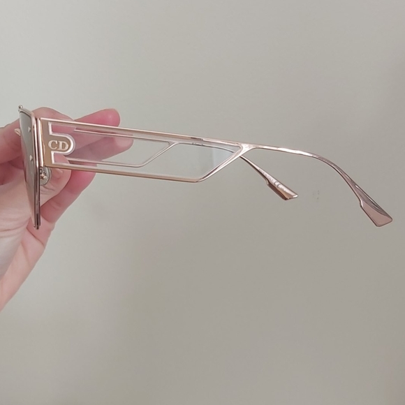 SALE Authentic Dior Clan 2 Gold Copper sunglasses - Picture 2 of 6